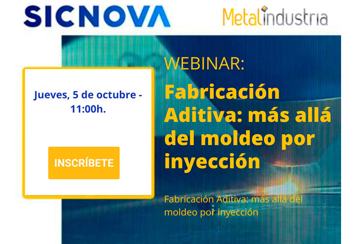 Webinar de Sicnova: Fabricación aditiva