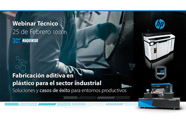 Fabricación aditiva en plástico para el sector industrial