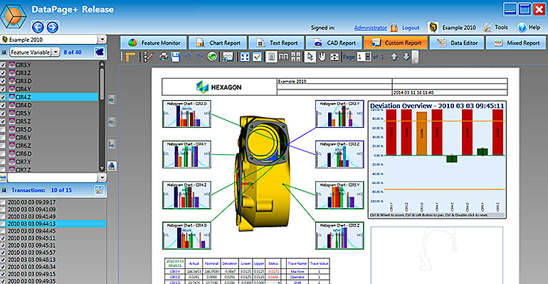 Hexagon Metrology presenta un software para control de procesos estadísticos