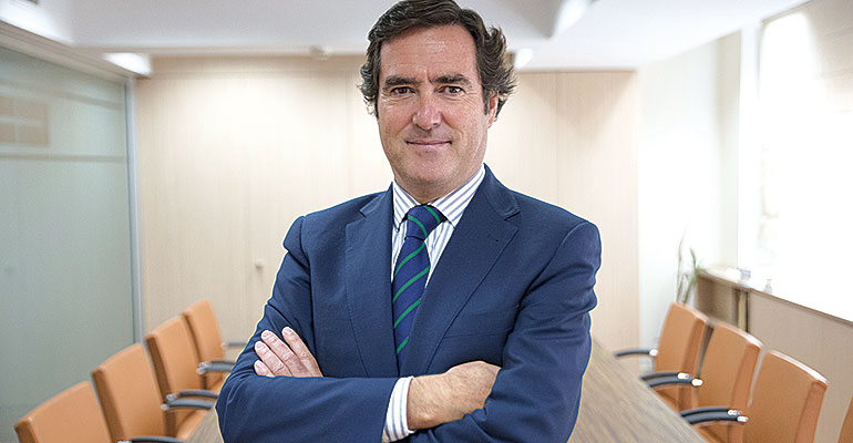 Antonio Garamendi, presidente de Confemetal.