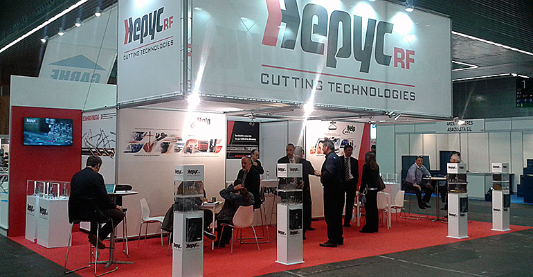 Stand de Hepyc en Ferroforma 2015