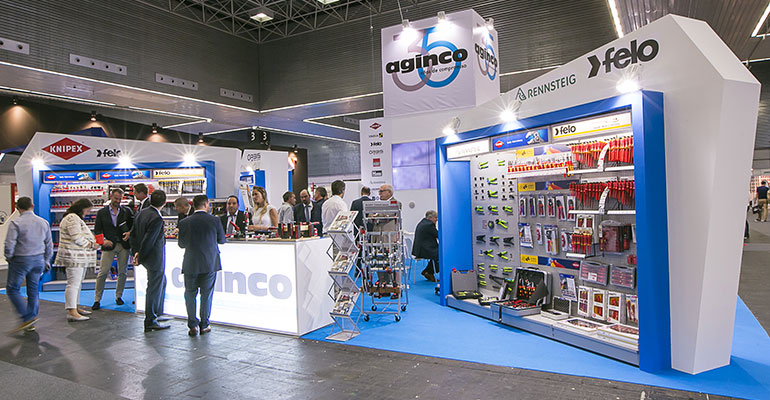 Stand de Aginco en Ferroforma 2017