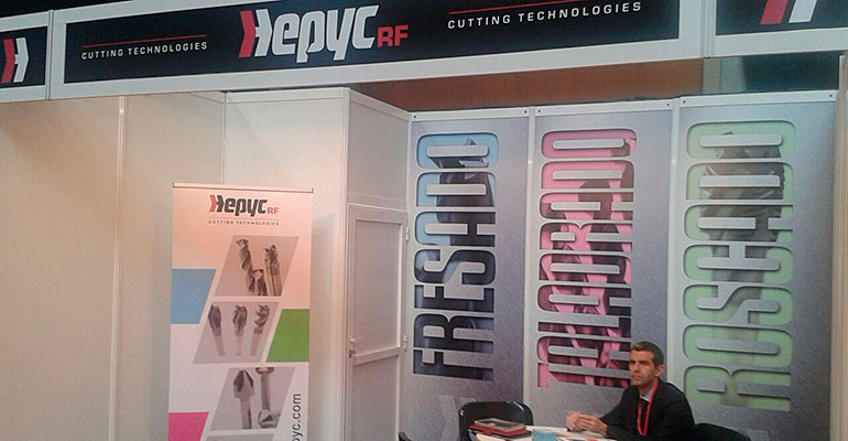 Stand de Hepyc en la feria Profer