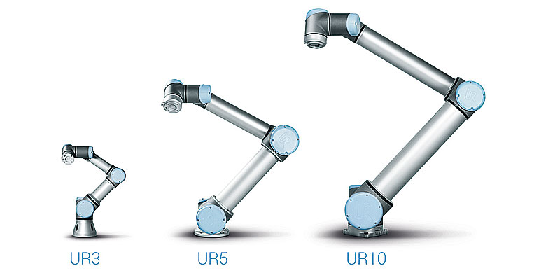 Los robots colaborativos de Universal Robots.