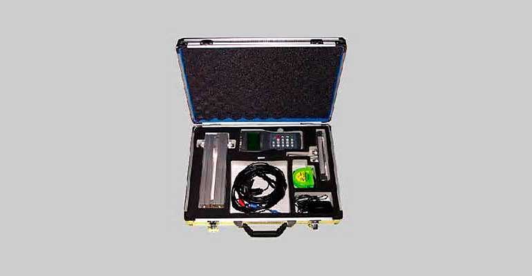 Caudalímetro ultrasónico portátil Maxiflo