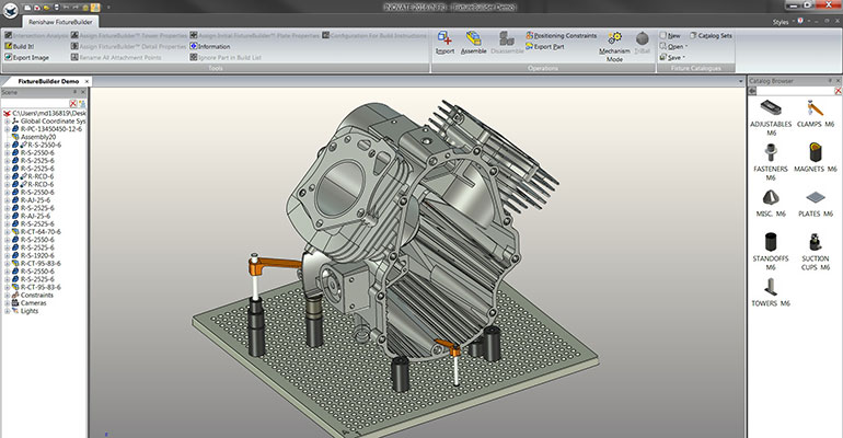 Renishaw lanza su nuevo paquete de software FixtureBuilder