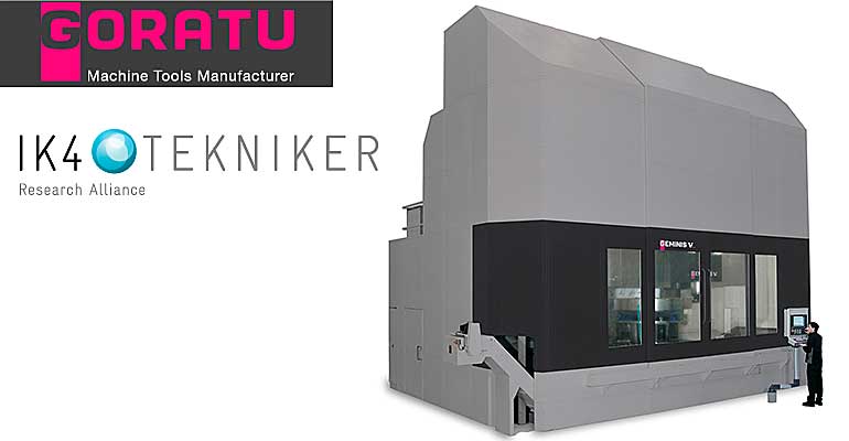 Goratu e IK4-Tekniker lanzan una nueva línea de tornos verticales de alta gama
