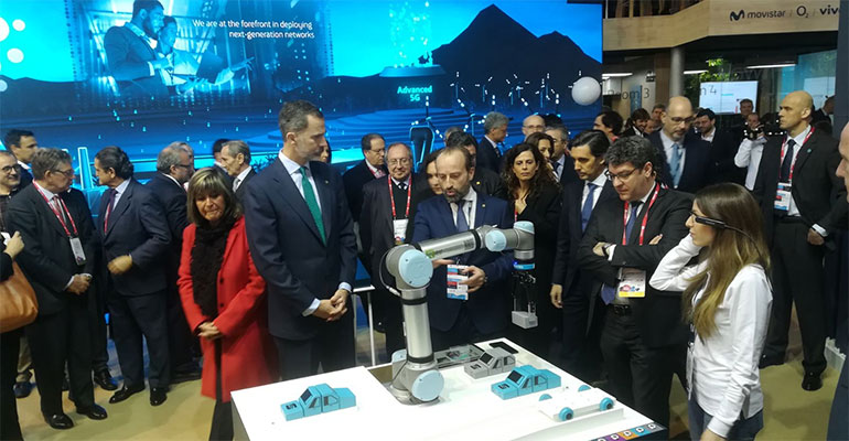 Universal Robots participa en el Mobile World Congress 2018