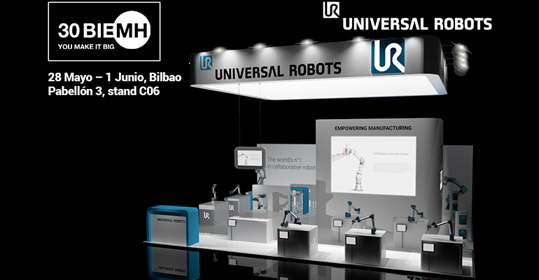 Stand de Universal Robots en BIEMH 2018