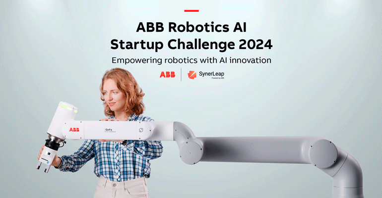 ABB Robotics lanza un desafío mundial de startups para acelerar la innovación en robótica e IA