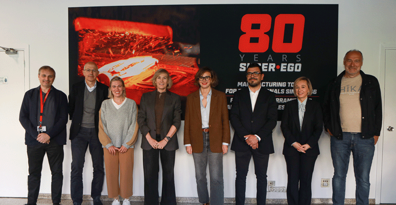 Representantes de la Diputación Foral de Bizkaia visitan Super-Ego Tools