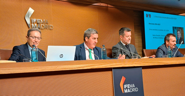 Xabier Basañez, director general de BEC, reelegido por unanimidad presidente de la Asociación de Ferias Españolas