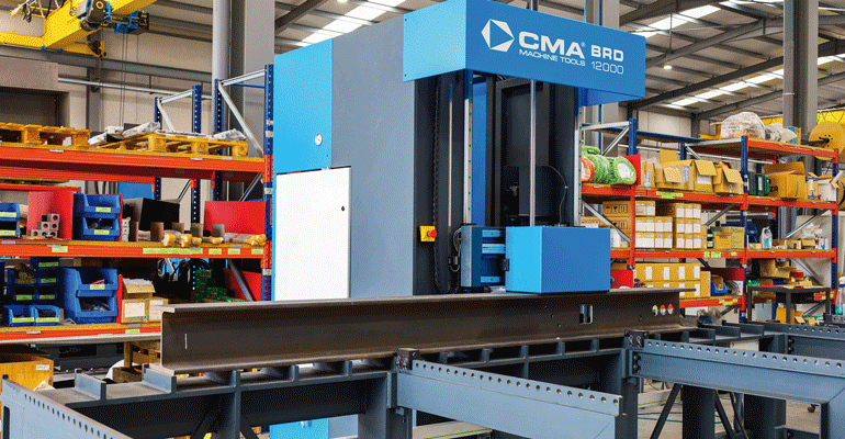 CMA Machine Tools impulsa la construcción industrializada con su nuevo centro de mecanizado BRX