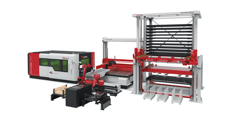 MAS Concept de TCI Cutting optimiza la productividad de la industria de la chapa