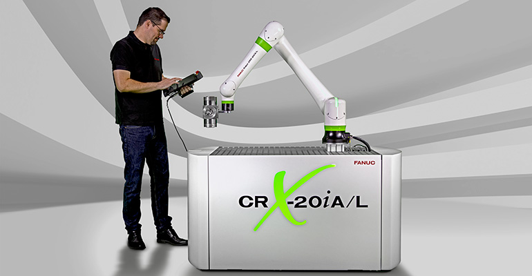 FANUC amplía la gama de robots colaborativos CRX