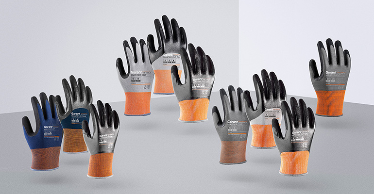 La nueva serie de guantes de protección Garant Master sin silicona cubre todos los riesgos posibles