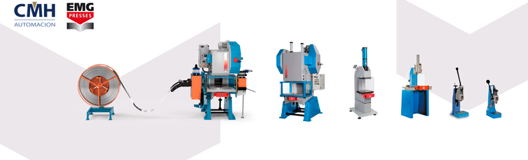 CMH Automación asume la distribución oficial en España de EMG Presses