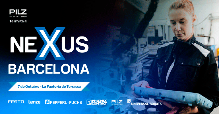 Pilz promueve la seguridad industrial en Nexus Barcelona 2025