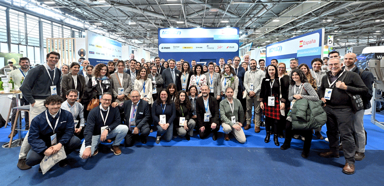 AEMAC clausura el Pabellón España 7 en la feria JEC World 2026 con las declaraciones de sus protagonistas