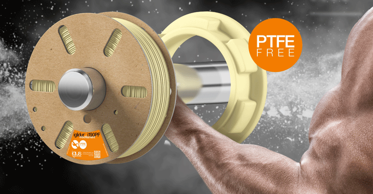 Igus amplía su gama de filamentos para impresión 3D