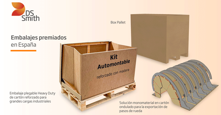 DS Smith se alza con cuatro premios WorldStar Global Packaging Awards y lidera el éxito internacional del packaging español