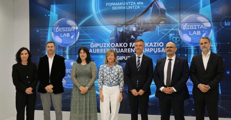 Presentan el Campus de la Fabricación Avanzada de Gipuzkoa para el impulso del talento e innovación industrial