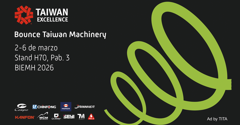 Taiwan Excellence participa por primera vez en la BIEMH 2026