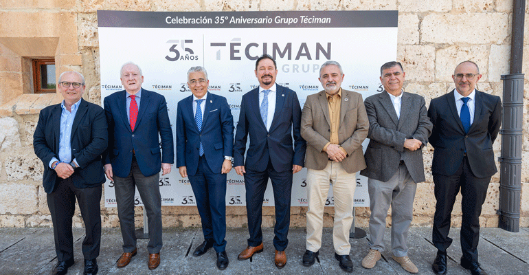 El mundo económico, político y empresarial arropan al Grupo Téciman en su 35 aniversario