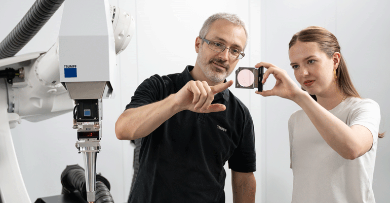 Mayor producción de piezas con la nueva célula de soldadura láser de Trumpf basada en inteligencia artificial