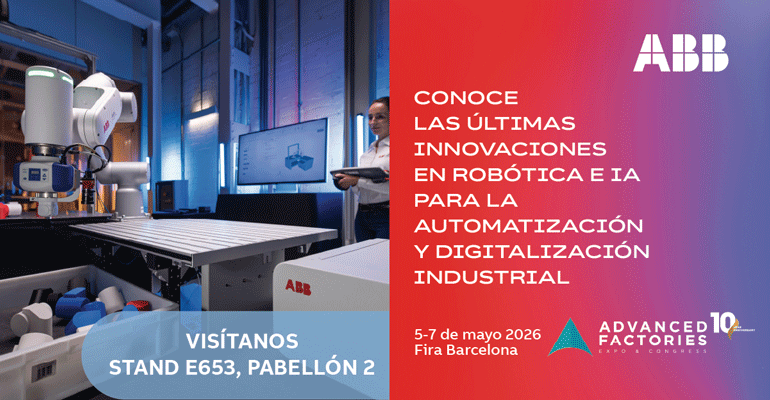 ABB Robotics presenta en Advanced Factories 2026 sus últimas soluciones para impulsar la fábrica inteligente del futuro