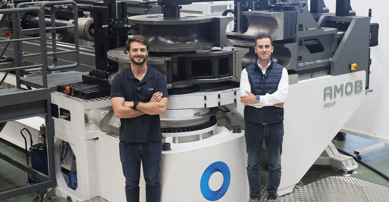 AMOB presenta la nueva curvadora eléctrica eMOB 225