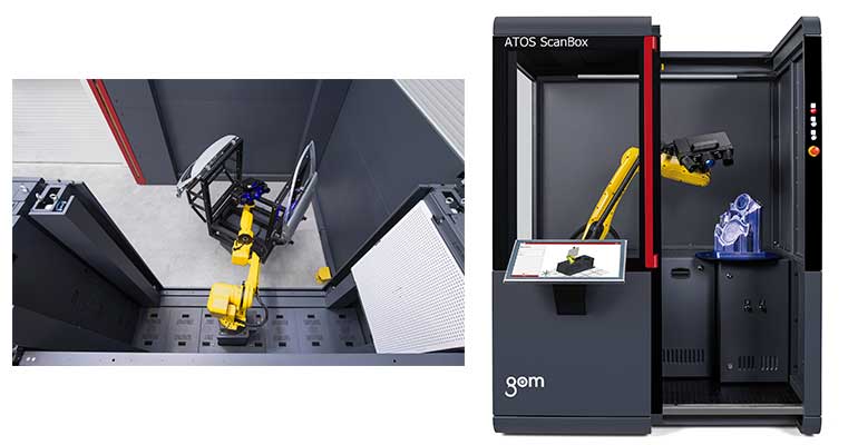 ATOS ScanBox: Mediciones de alta precisión para la producción