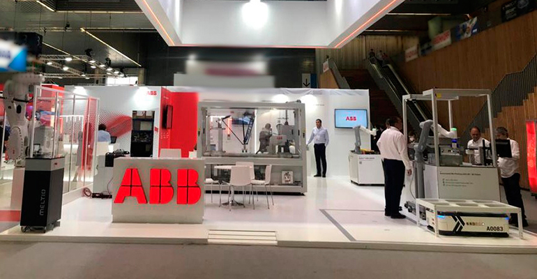 Stand de ABB en BIEMH 2022