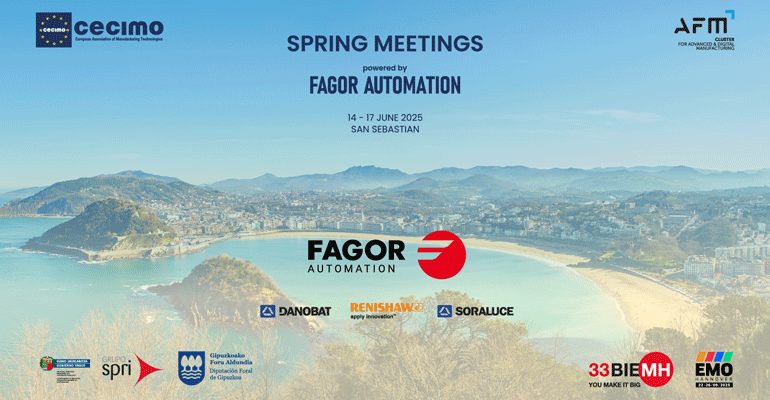 AFM Cluster reúne en San Sebastián a las principales empresas europeas de máquina-herramienta