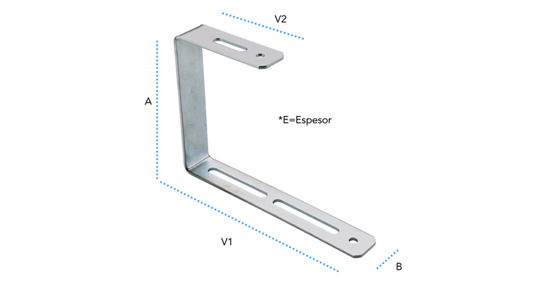 Soporte de Techo Multifunción “J”