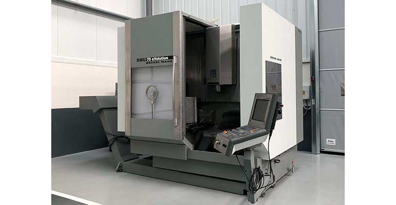 Centro Mecanizado CNC DMG DMU 70 EVO 5 Ejes