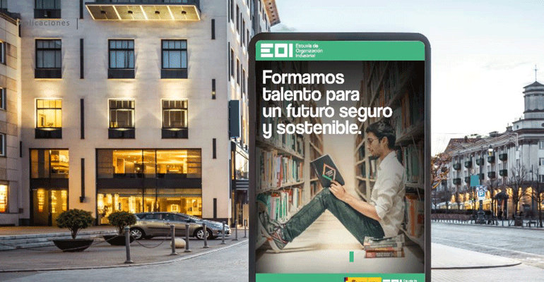 EOI estrena nueva identidad visual por su 70 aniversario reforzando sostenibilidad y digitalización