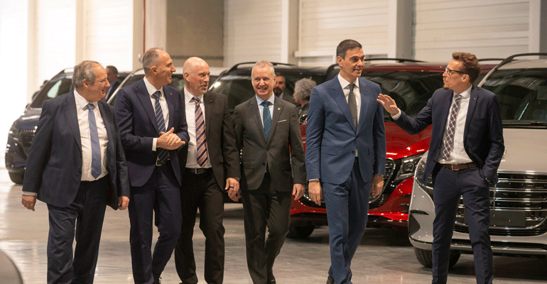 Presentan la “Fábrica del Futuro” de Mercedes Benz-Vitoria