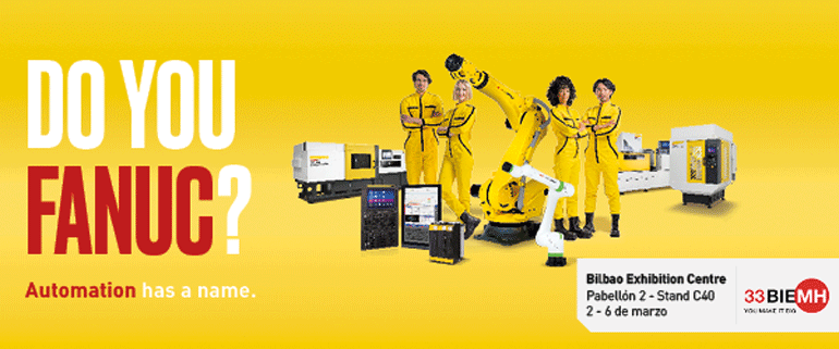FANUC presenta sus últimas soluciones de automatización industrial en BIEMH 2026
