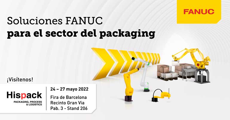 FANUC presenta novedades para el sector del packaging en Hispack