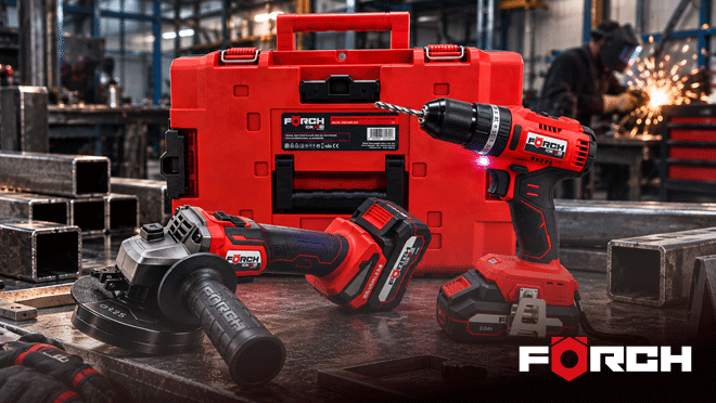 FÖRCH España lanza su nueva gama de herramientas eléctricas con tecnología BRUSHLESS y baterías IONX18