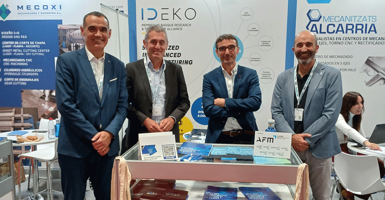 Ideko expone en MetalMadrid una muestra de sus capacidades en digitalización industrial y rectificado de precisión