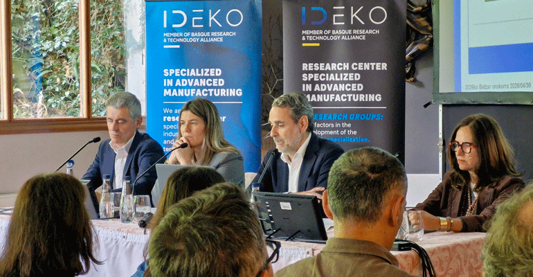 Ideko factura 14,5 M€ en 2025, récord histórico en su 40 aniversario