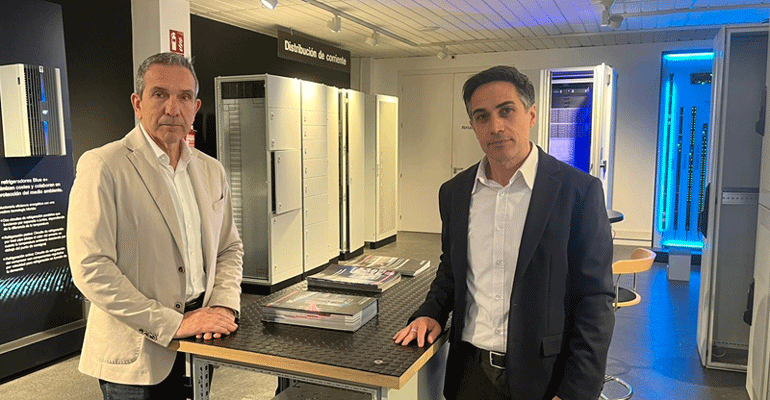 Pep Bordonada, nuevo director general de Rittal España, e Iván Gimeno, nuevo director comercial