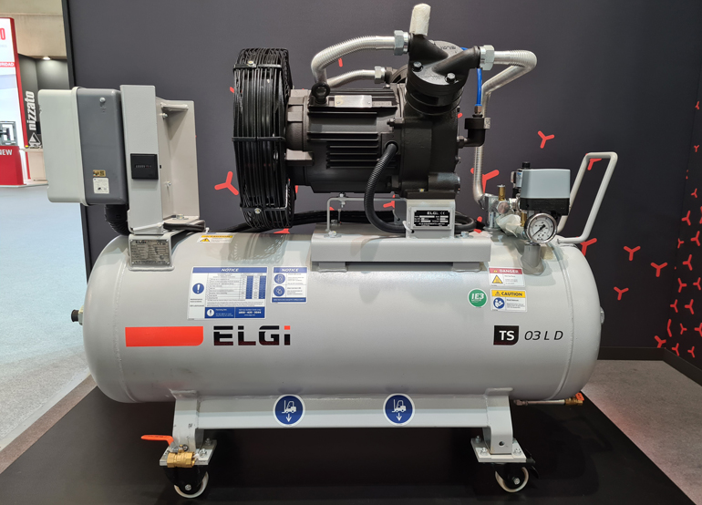 ELGi presenta los compresores de aire alternativos de accionamiento directo de la serie LD en Europa