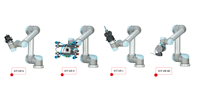 Gimatic presenta su gama de kits de integración con robots colaborativos de Universal Robots