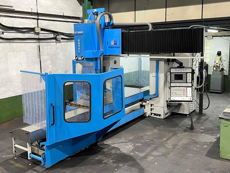 Fresadora Puente CNC Zayer ZP-3000